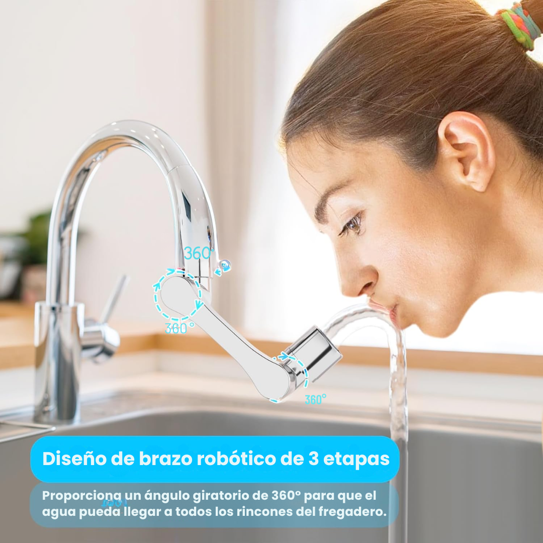 Convierte tu Grifo común en un grifo 360° — Práctico, Moderno y Ahorrador